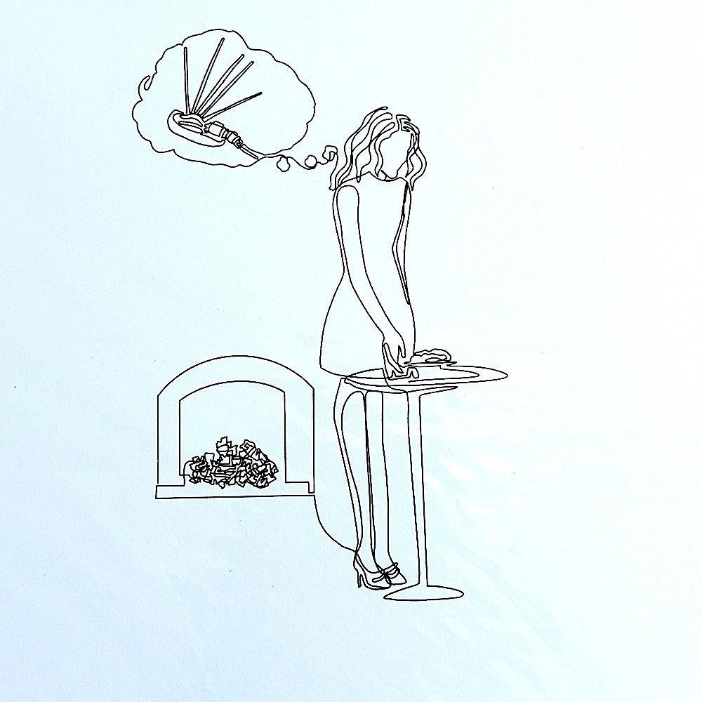 “You’re on You’re Own Kid” YOYOK - Taylor Swift Single line art print - NEW 8/10